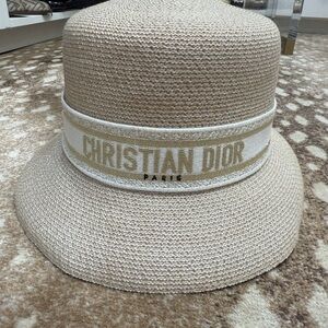 Dior Gold Lurex Hat
